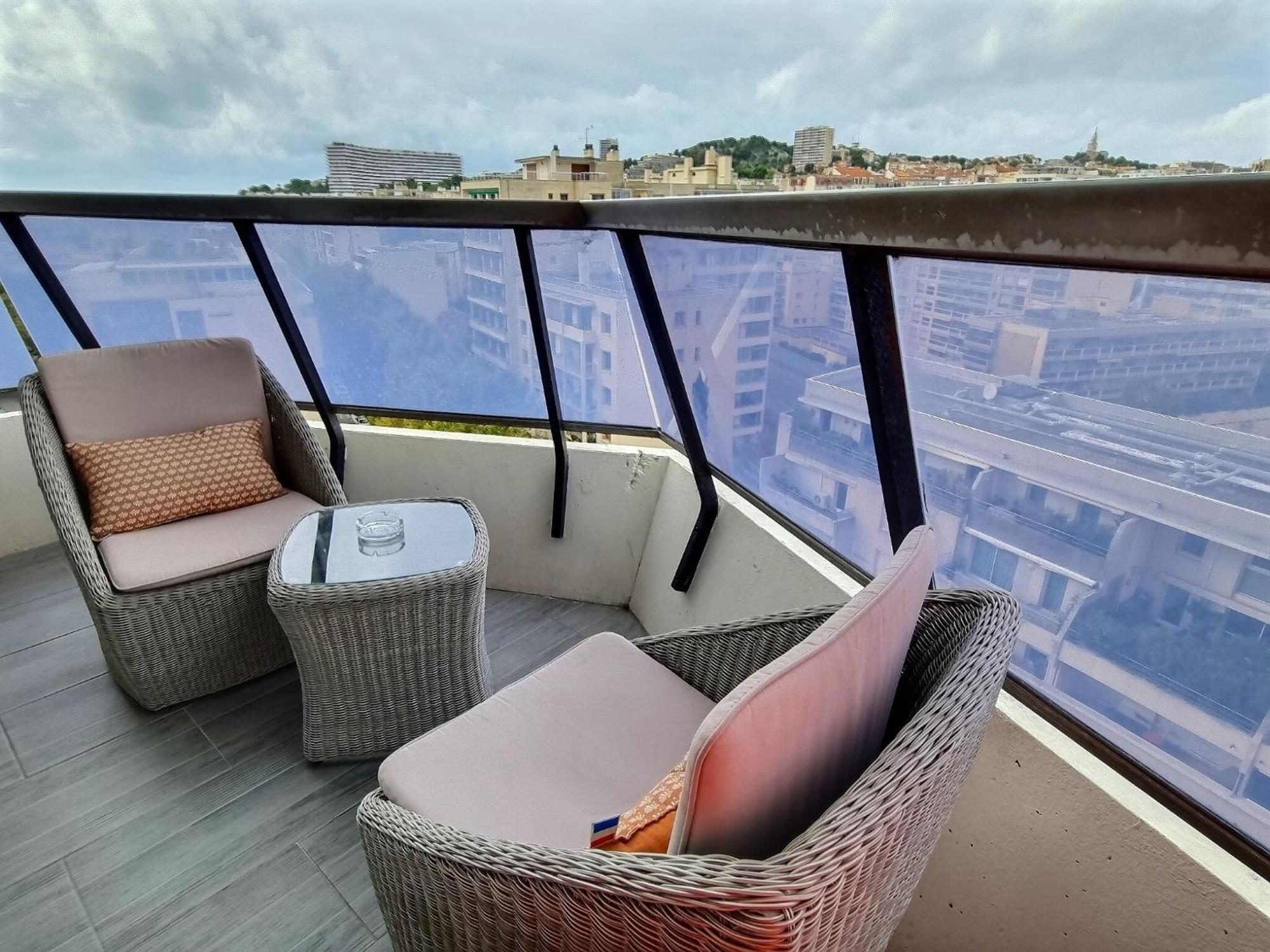Appartement T1 Marseille Prado Chanot Plage Buitenkant foto