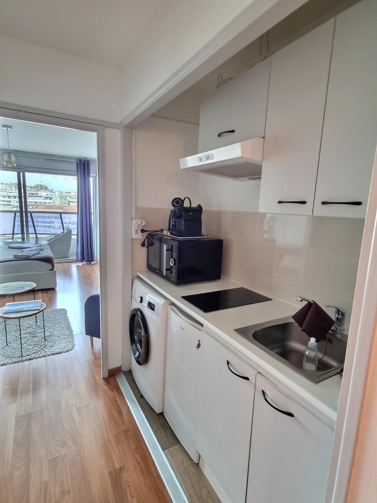 Appartement T1 Marseille Prado Chanot Plage Buitenkant foto